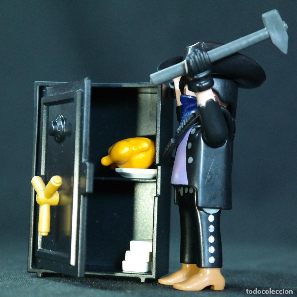 Playmobil: Playmobil bandido con caja fuerte ☼