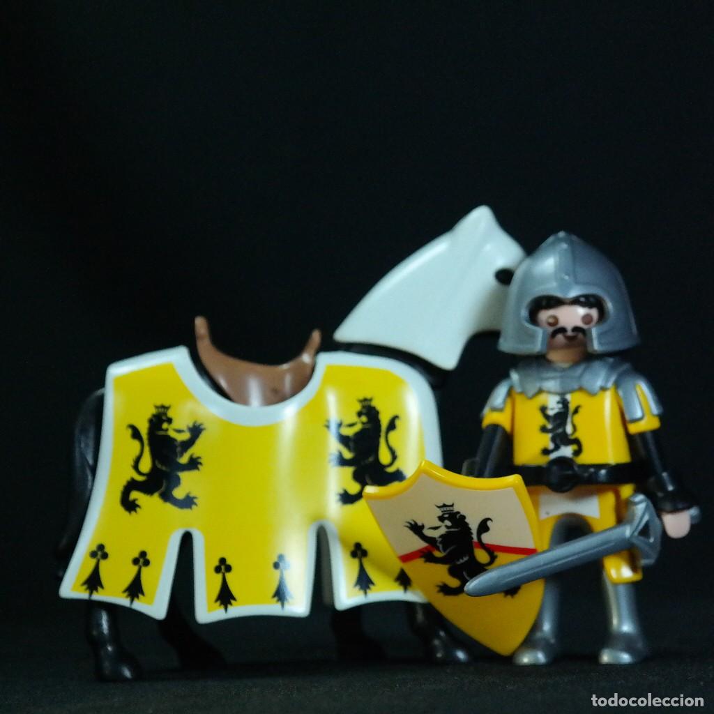 Playmobil: Playmobil caballero medieval con caballo ☼