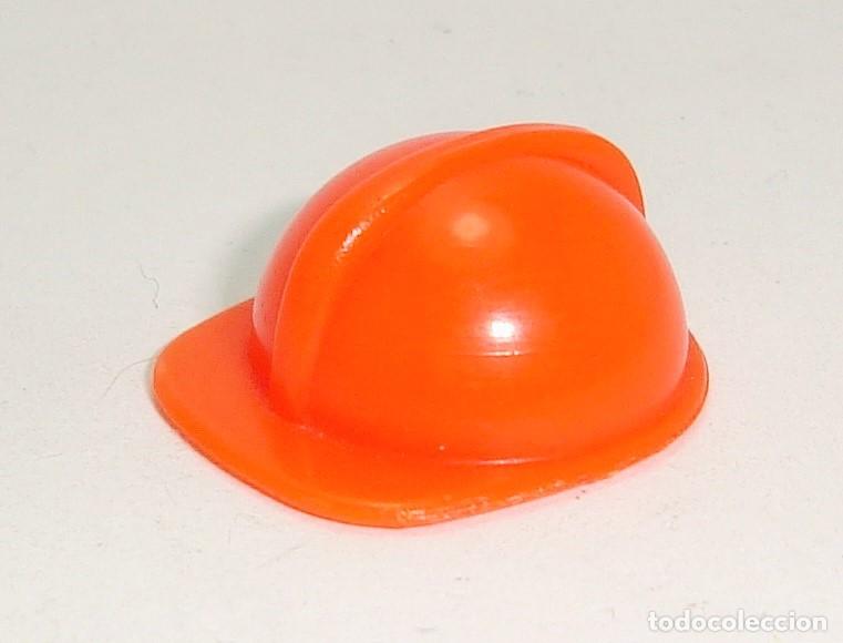 Playmobil: ACCESORIO PLAYMOBIL CASCO OBRERO LOTE 174