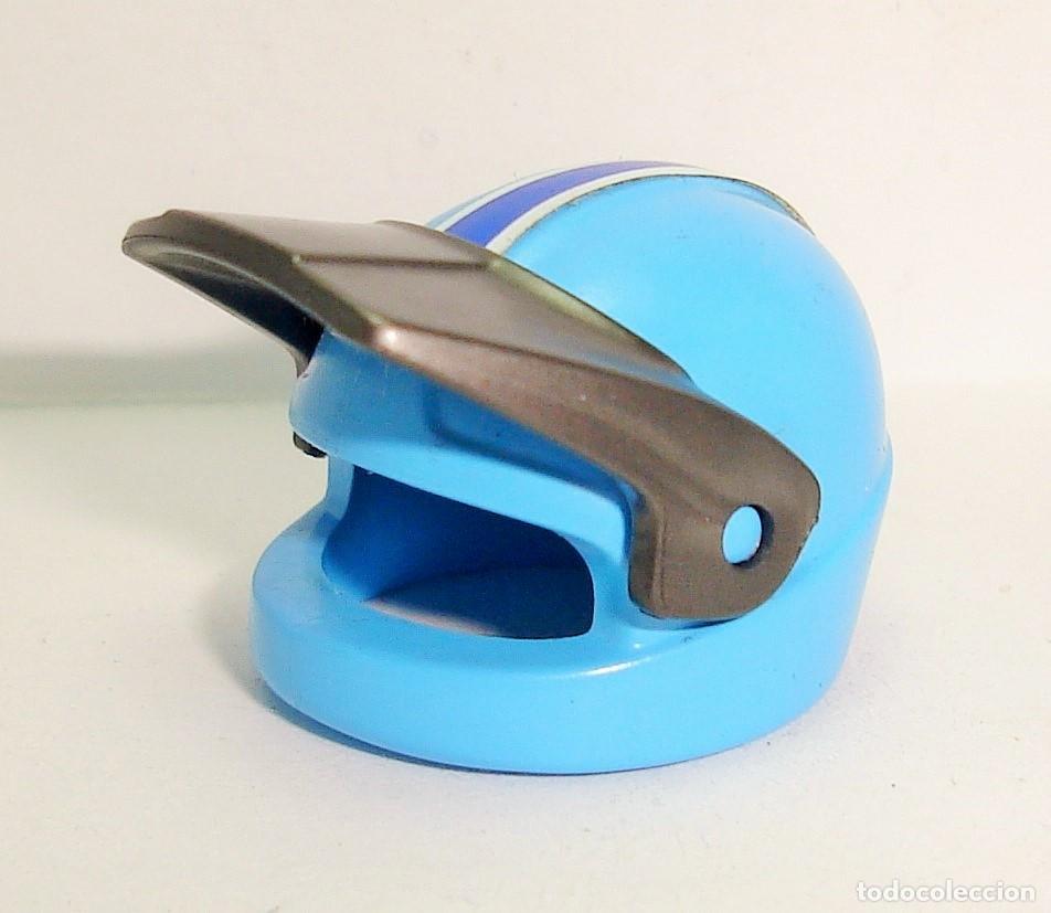 Playmobil: ACCESORIO PLAYMOBIL CASCO DE MOTO LOTE 197