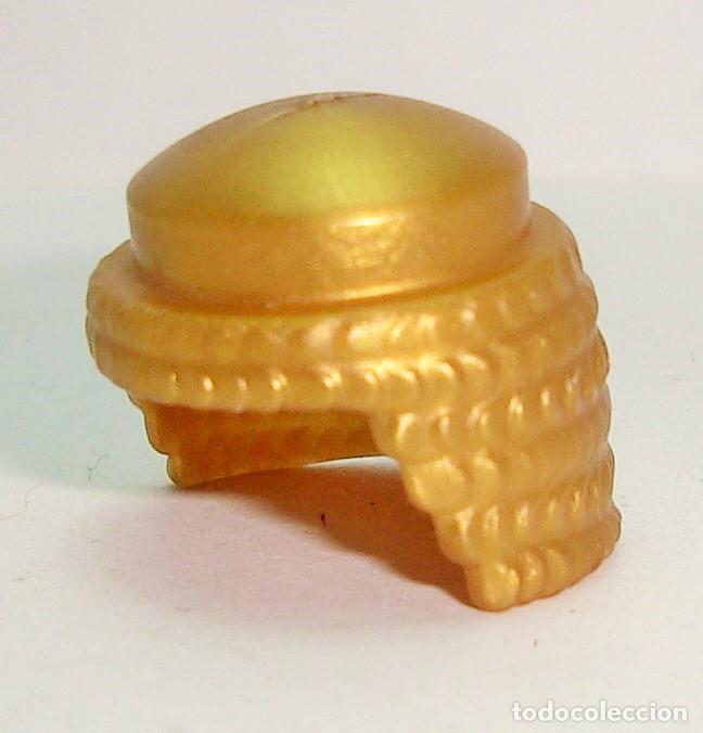 Playmobil: ACCESORIO PLAYMOBIL PELUCA DORADA LOTE 206