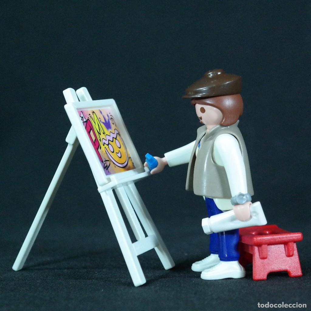 Playmobil: Playmobil mujer pintora moderna ☼