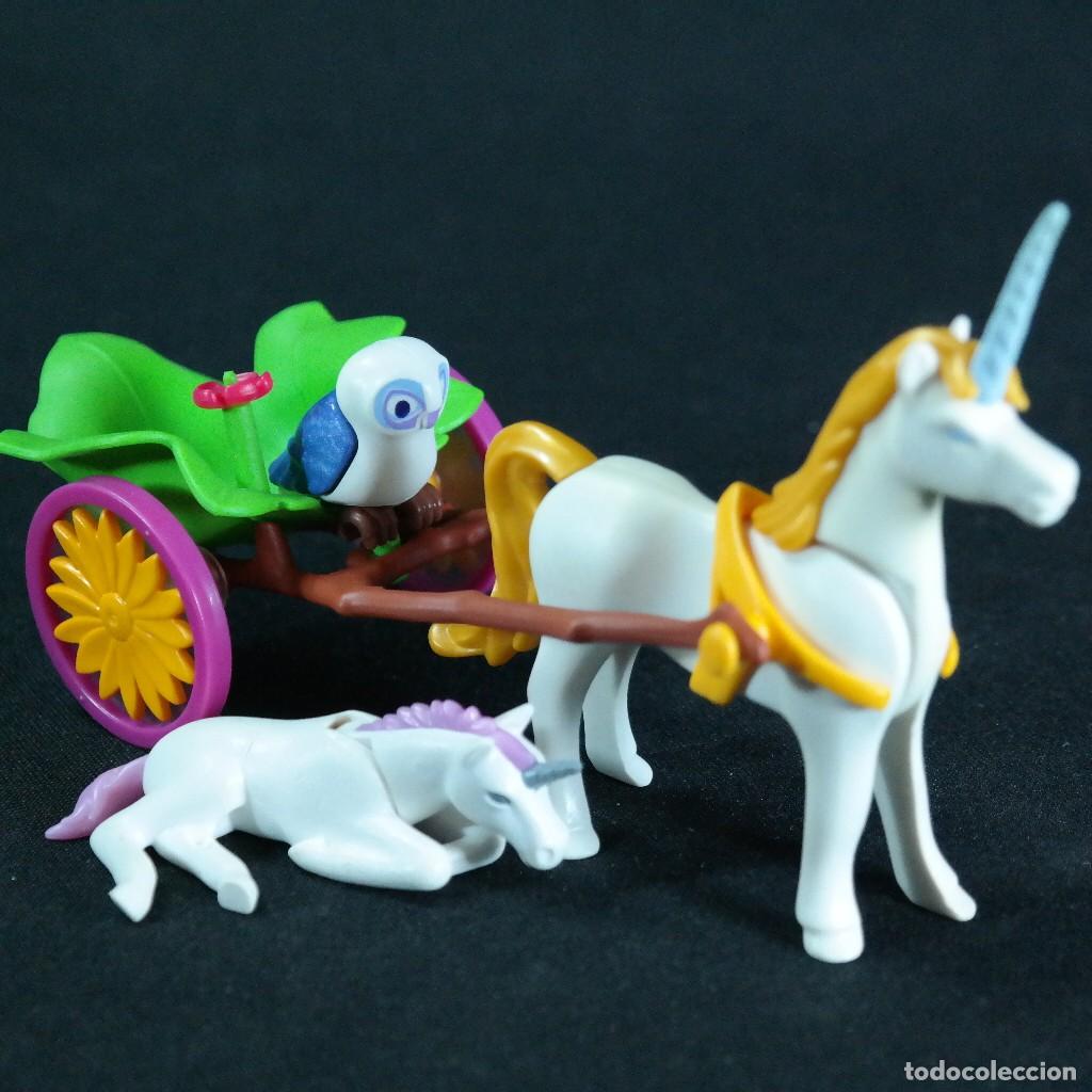 Playmobil: Playmobil carro con unicornios y buho ☼