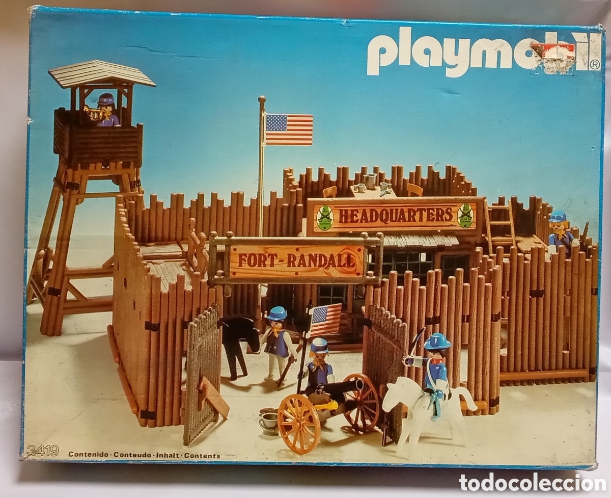 Playmobil: Fuerte Oeste Randall Playmobil Referencia 3419