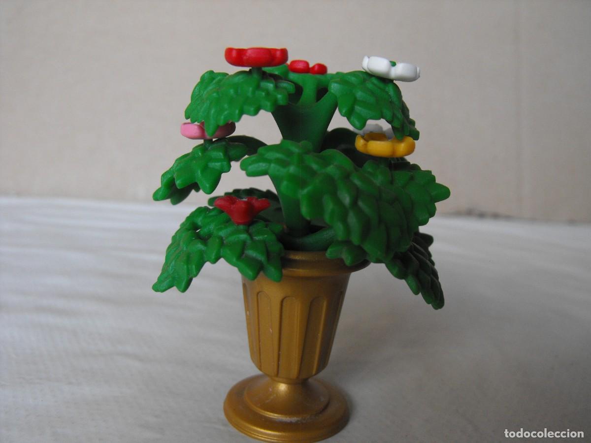 Playmobil: PLAYMOBIL. Macetero con plantas.
