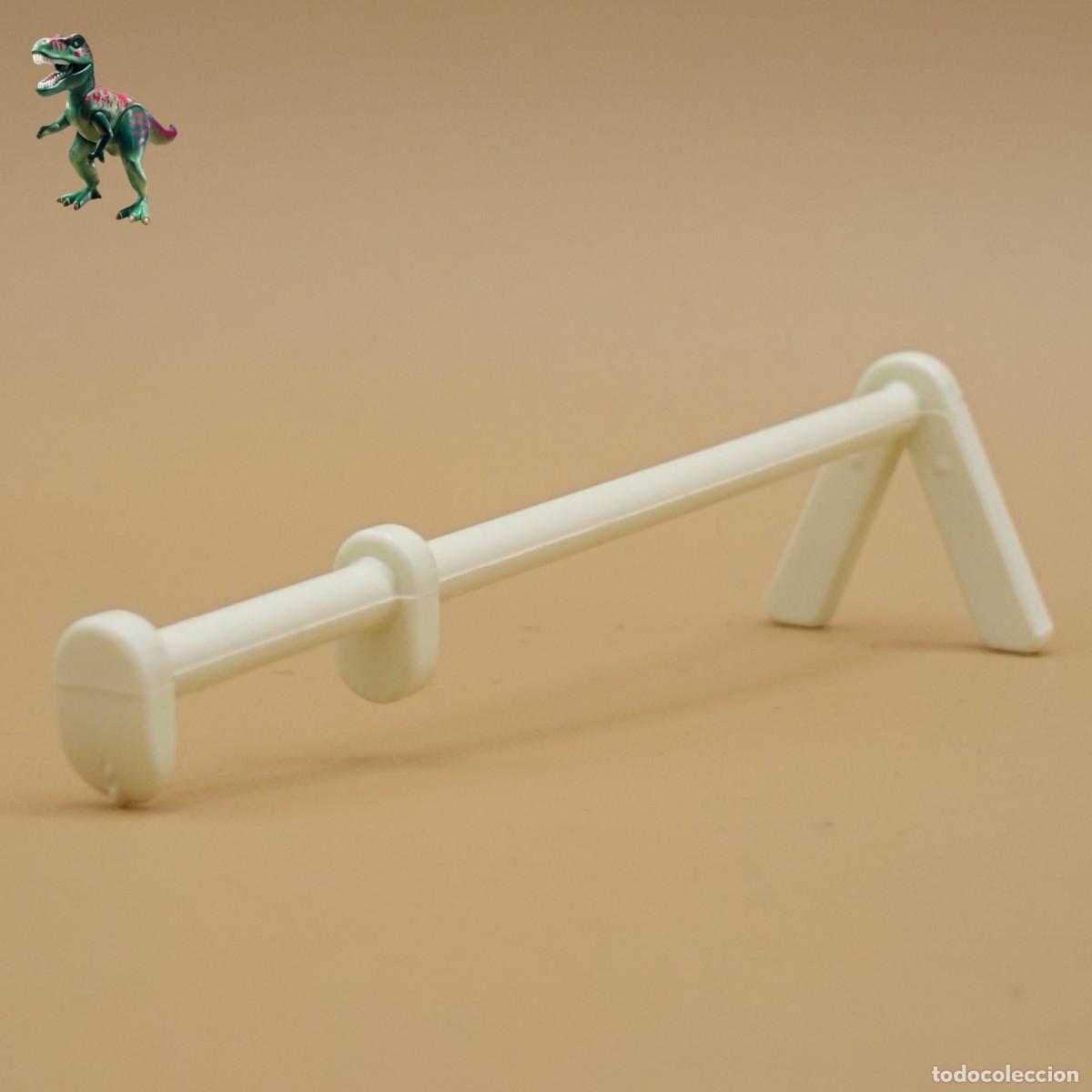 Playmobil: Playmobil barra de salto blanco barrera obstaculo caballos circo acrobatas serie color 3545 3642