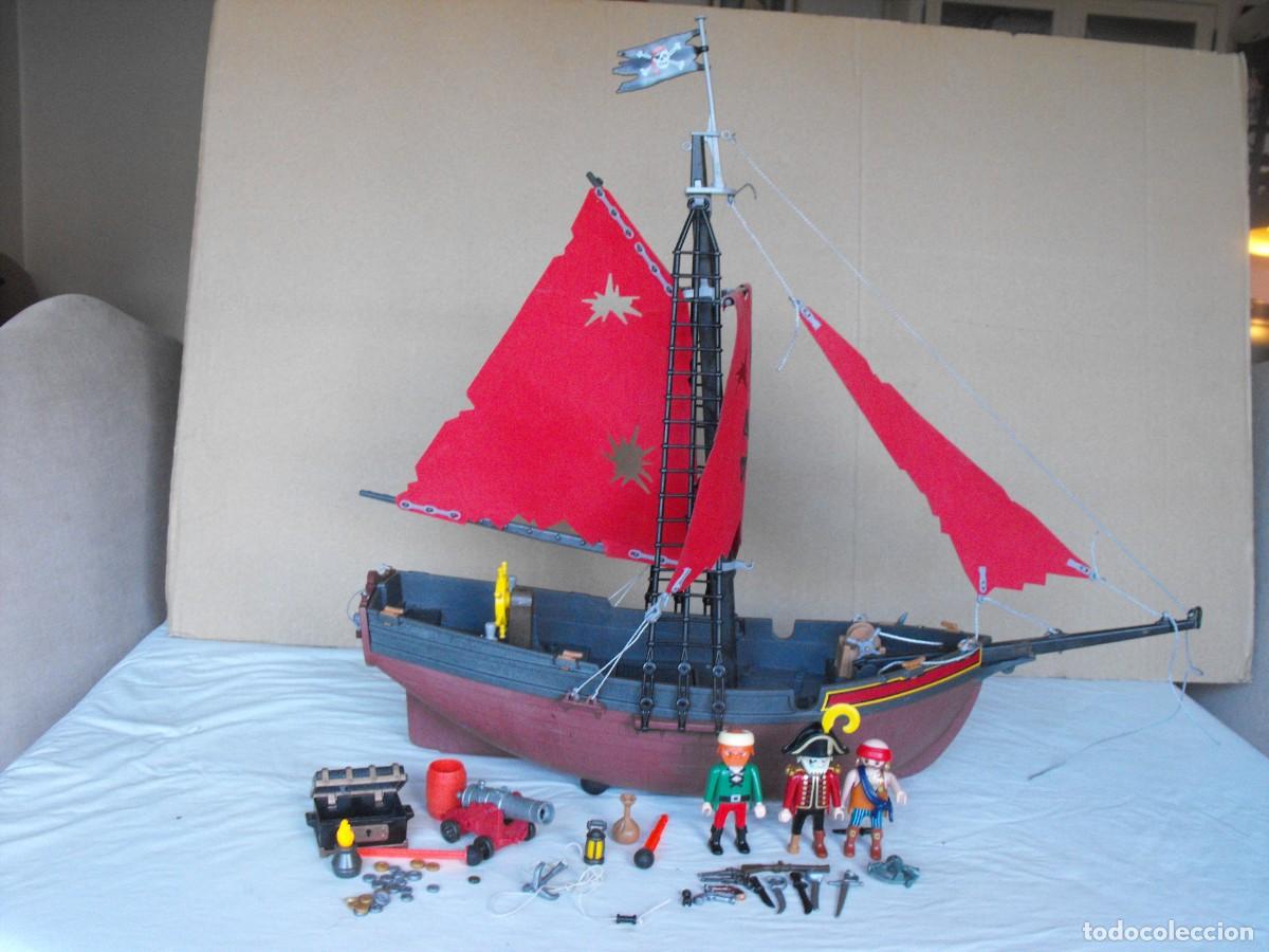 Playmobil: PLAYMOBIL. Barco pirata corsario. Ref. 3900. Muy completo.