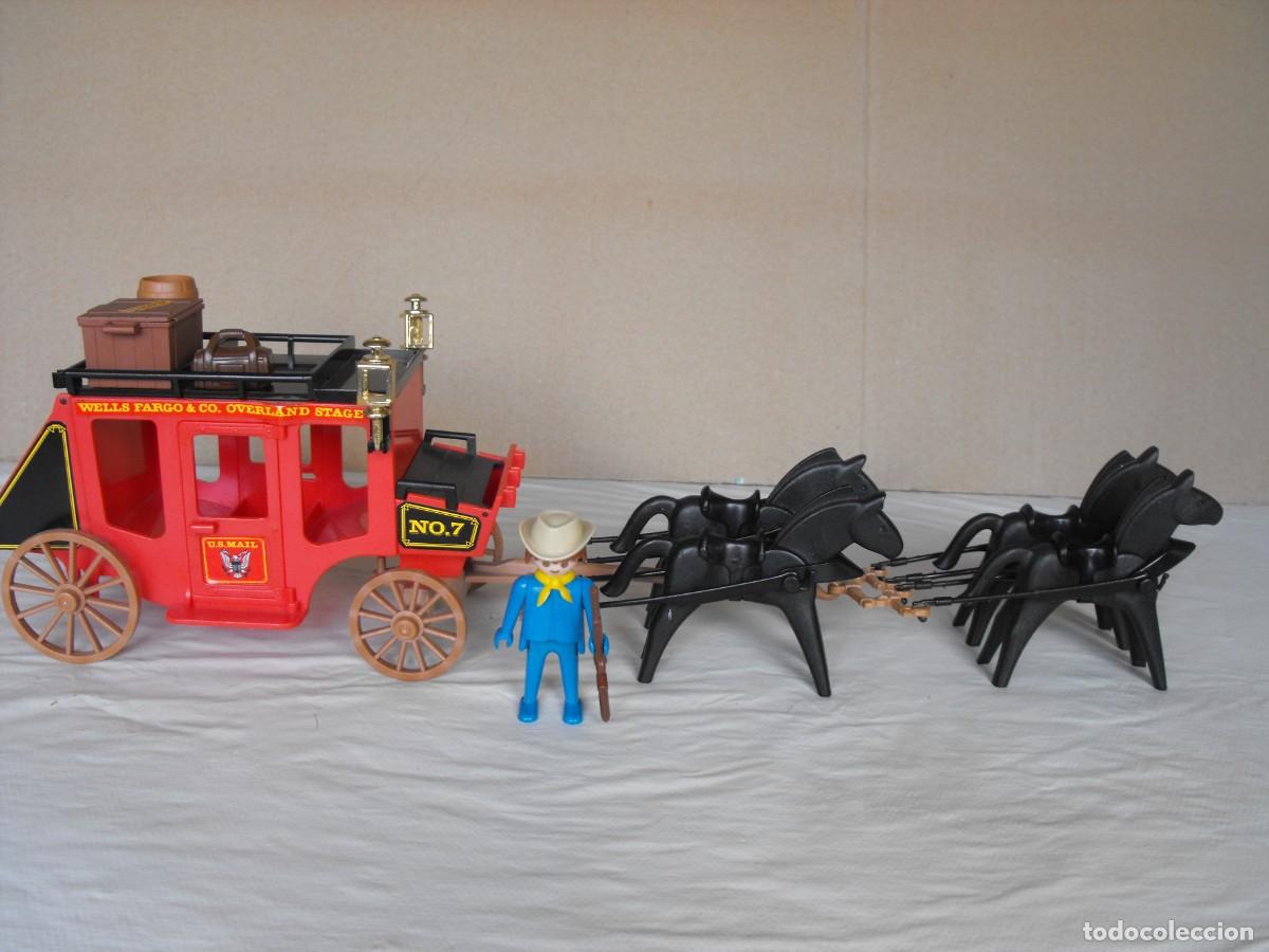 Playmobil: PLAYMOBIL. Diligencia del oeste. Ref. 3250. Primera &eacute;poca.