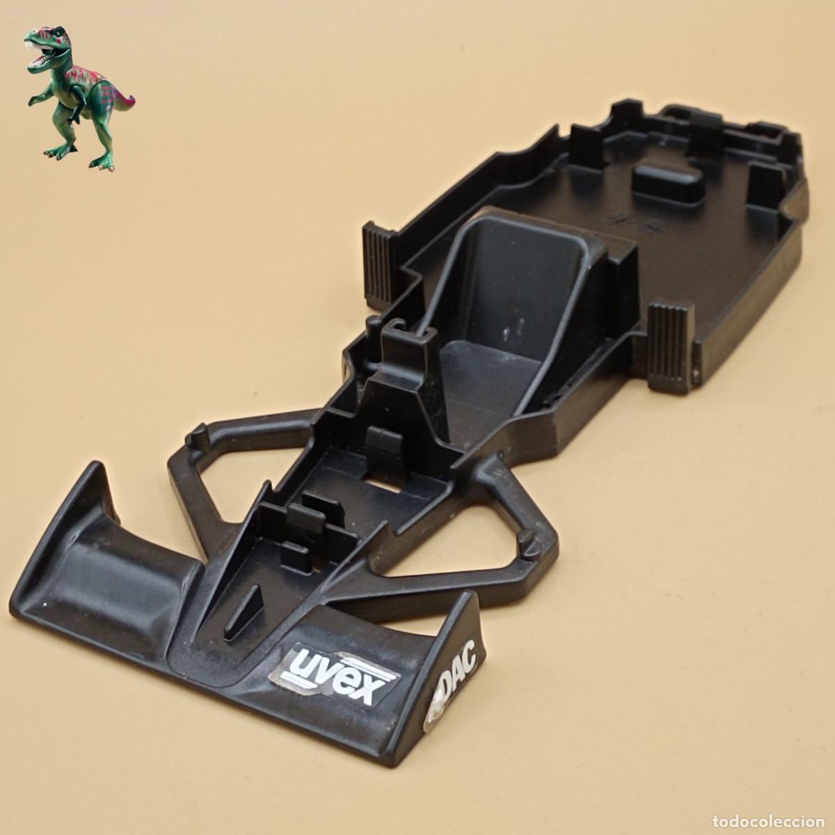 Playmobil: Playmobil chasis negro coche Formula 1 F1 esqueleto base Uvex ADAC 30020980 3289 3603 3930 7326