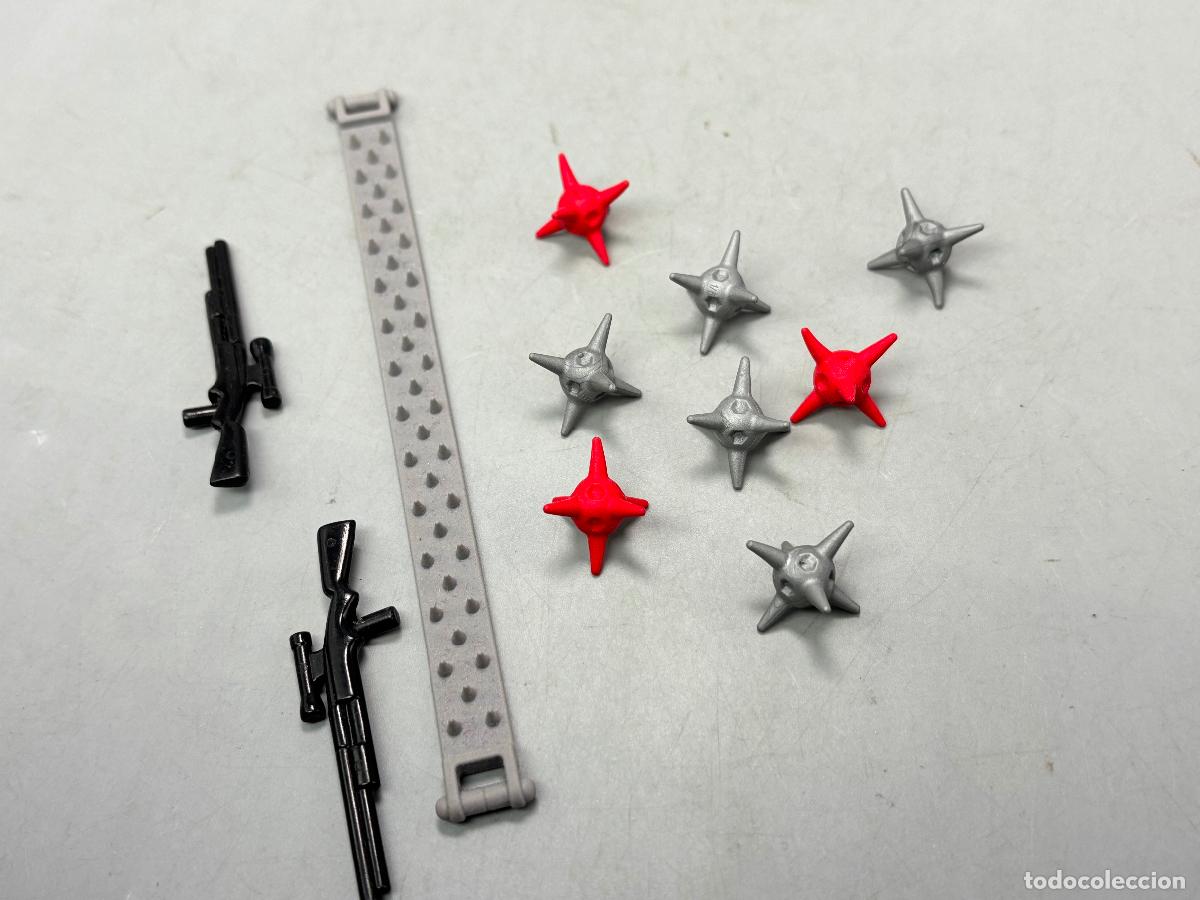 Playmobil: Playmobil lote rifle pincho polic&iacute;a control policial