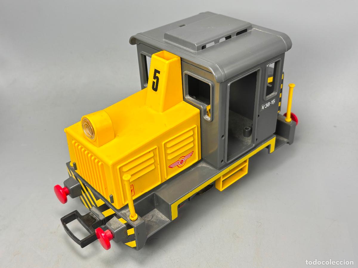 Playmobil: Playmobil 4024 locomotrora amarilla