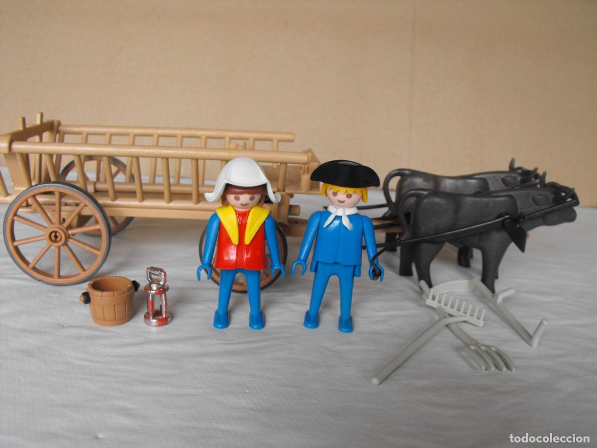 Playmobil: PLAYMOBIL. Carreta de bueyes. REf. 3503. Priemra &eacute;poca.
