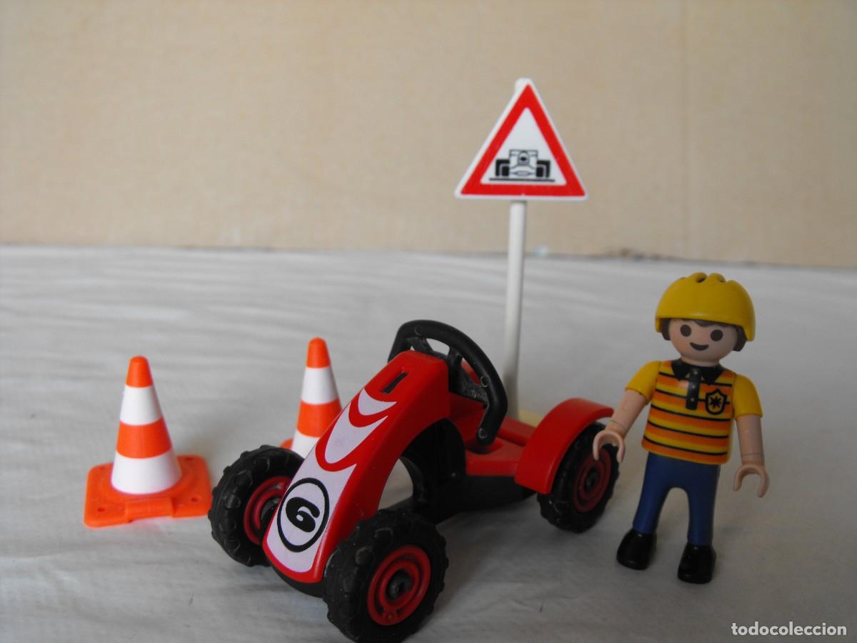 Playmobil: PLAYMOBIL. Ni&ntilde;o con Kart. Ref. 4759.