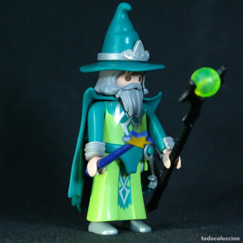Playmobil: Lehmann mago con baculo y varita ☼