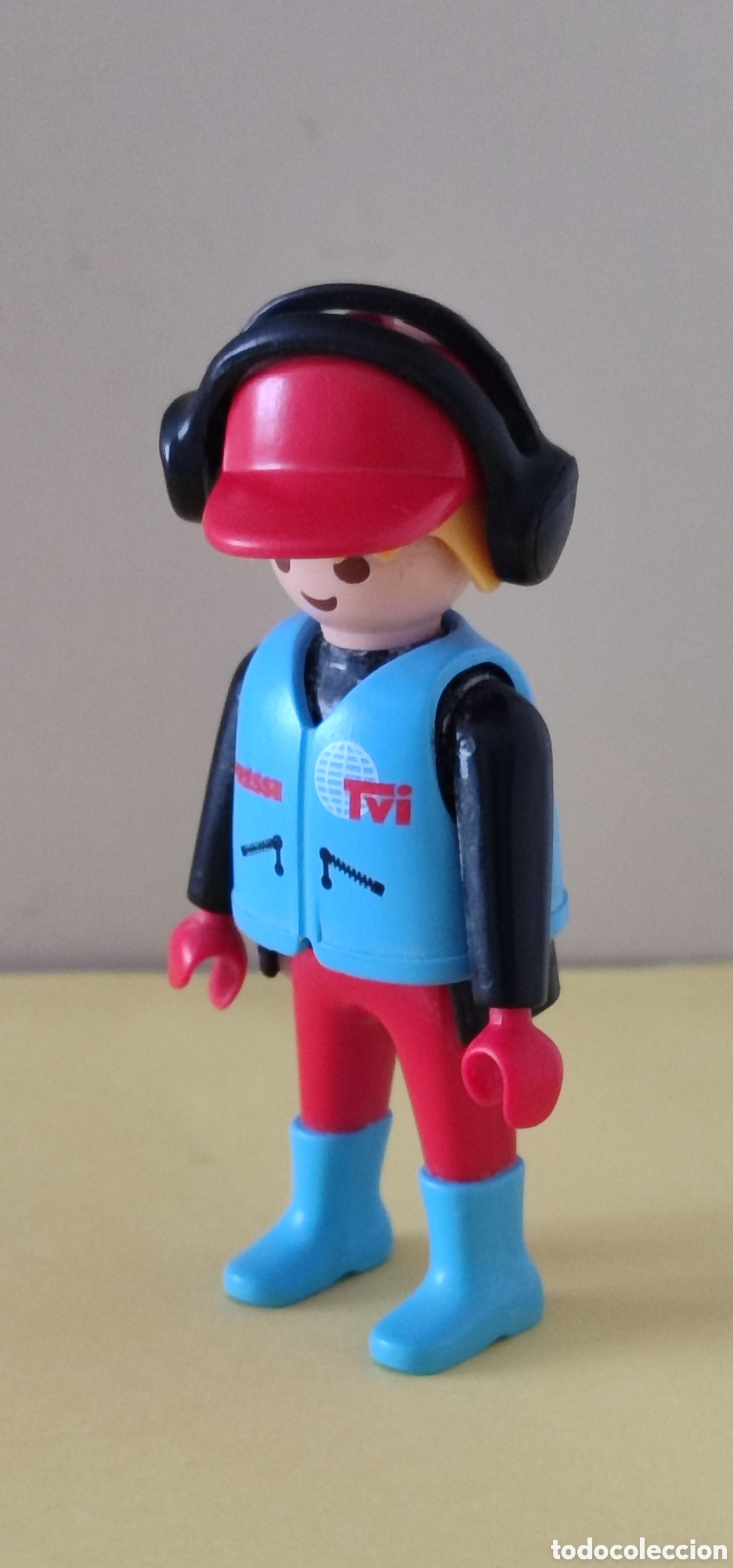 Playmobil: T&eacute;cnico de Televisi&oacute;n. Playmobil.