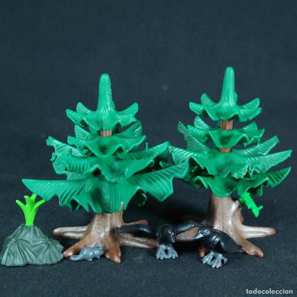 Playmobil: Playmobil dos pinos con cuervos ☼