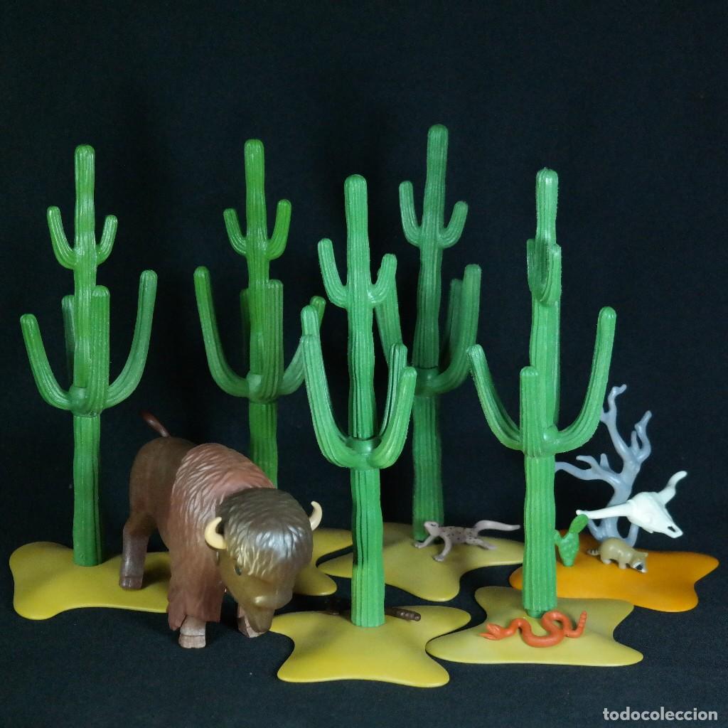 Playmobil: Playmobil bison con cactuses ☼