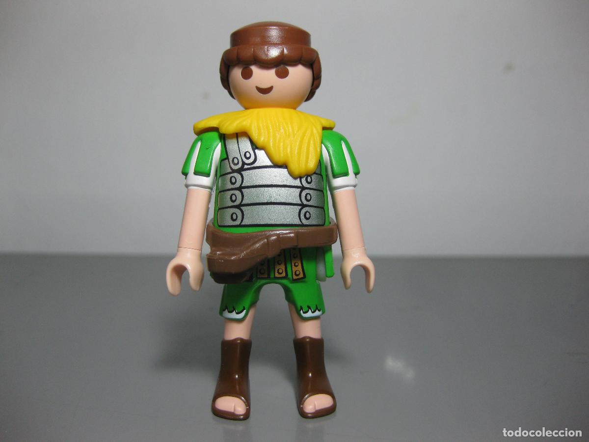 Playmobil: playmobil figura romano asterix con cinturon y cuello tigre -mix19