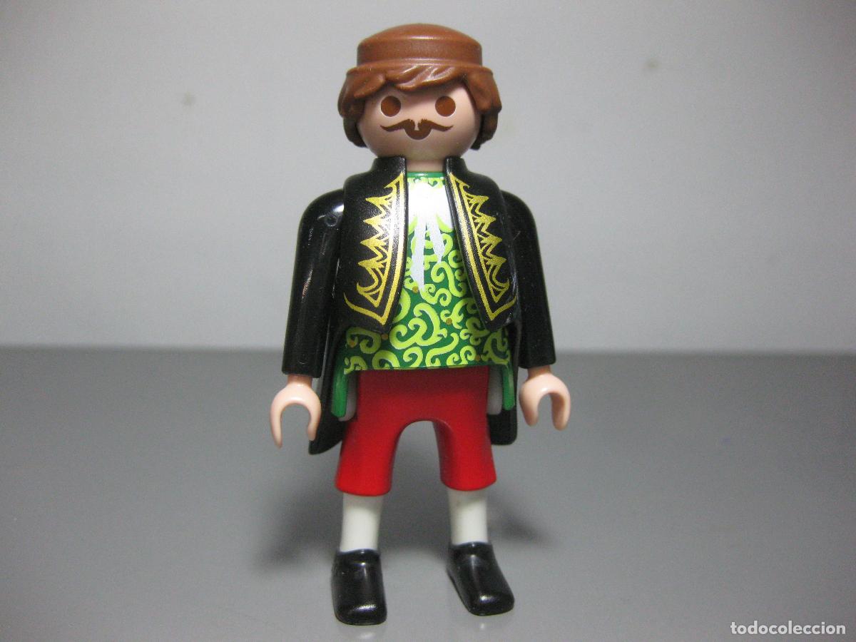 Playmobil: PLAYMOBIL figura elegante chaqueta larga de ceremonia con bigotillo aseado -mix19