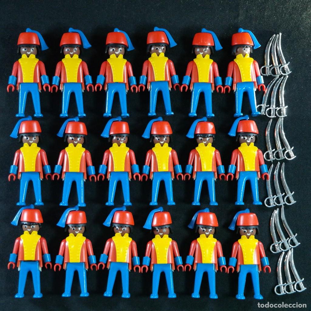 Playmobil: Playmobil 18 otomanos con espadas y gorros fez ☼