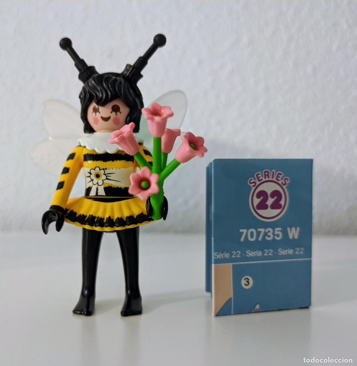 Playmobil: Playmobil sobre serie 22 chica disfraz abeja ref. 70735