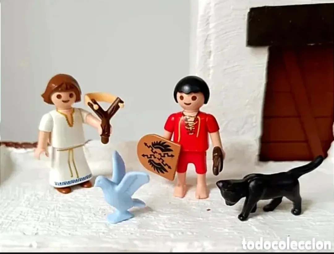 Playmobil: Escena ni&ntilde;os jugando Belen