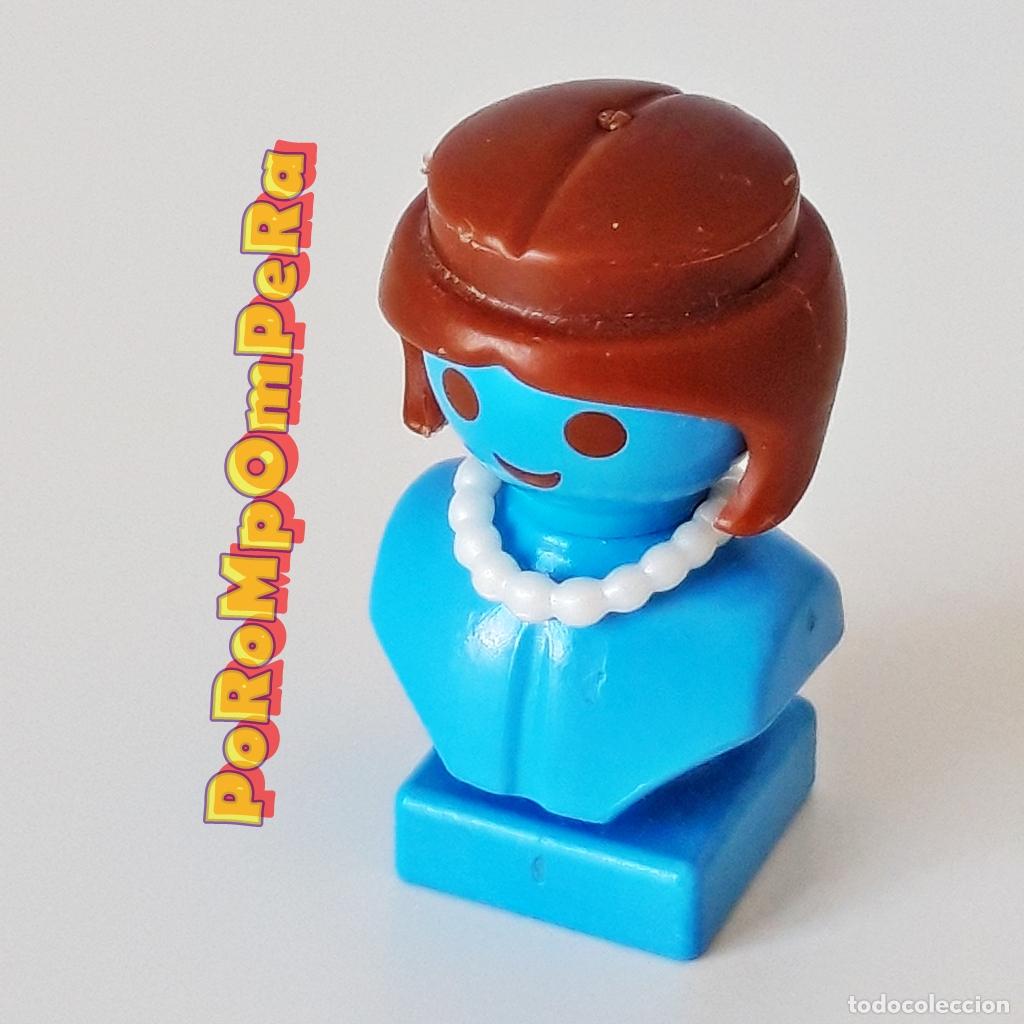 Playmobil: PLAYMOBIL COLLAR FINO PERLAS COLGANTE CUSTOM/COMPLETAR MUJER CHICA COMPLEMENTO MODA ACCESORIO A9