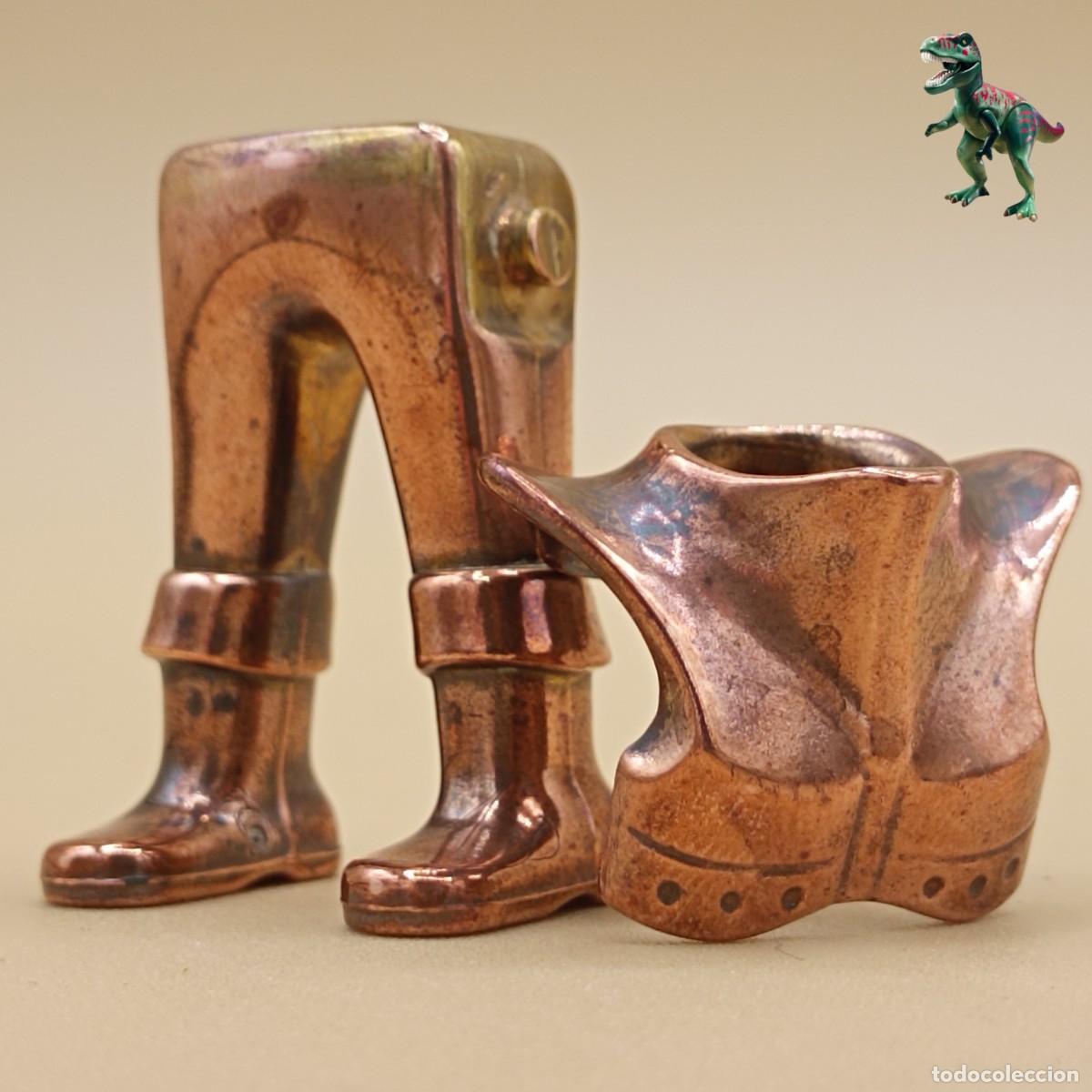 Playmobil: Playmobil armadura de bronce brillante piernas pantalones peto coraza guerrero caballero medieval
