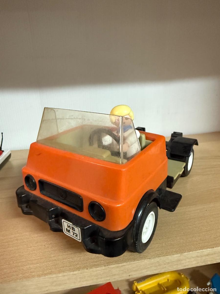 Playmobil: LOTE PLAYMOBIL VINTAGE ORIGINAL GEOBRA (A&Ntilde;OS 70) &ndash; VEH&Iacute;CULO + FIGURA
