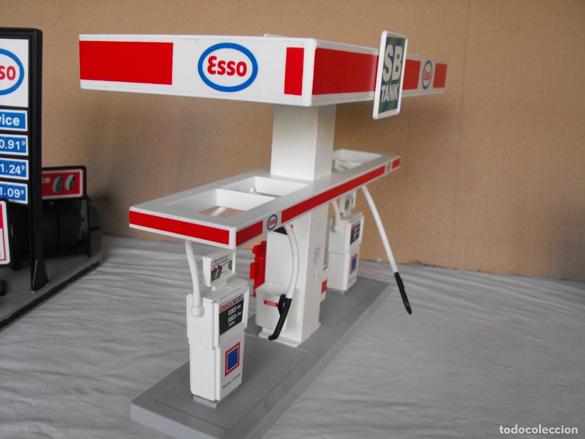 Playmobil: PLAYMOBIL. Gasolinera, estaci&oacute;n de servicio. Ref.3434. Primera &eacute;poca. Muy completa.