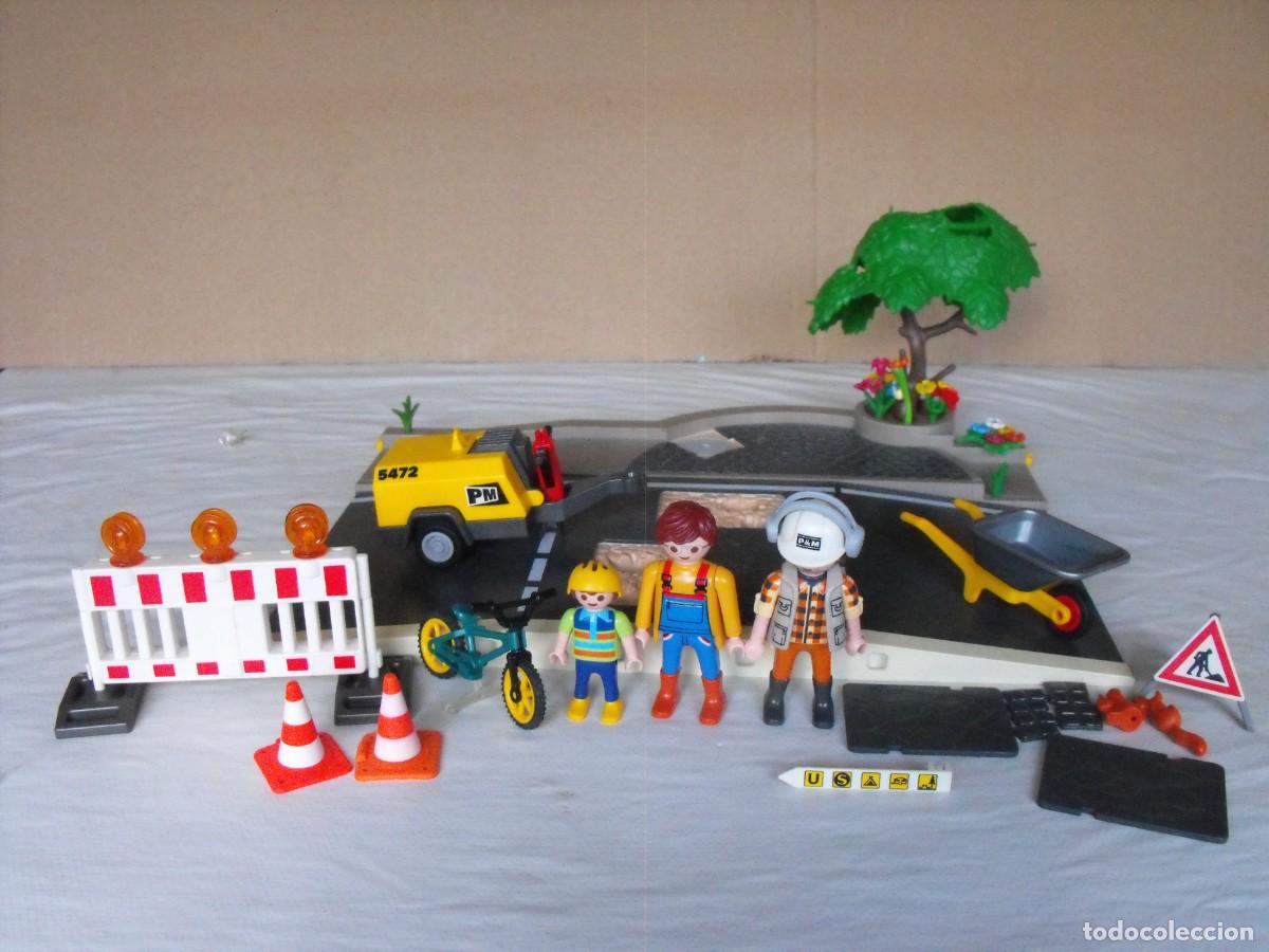 Playmobil: PLAYMOBIL. Obra p&uacute;blica. en calle. Ref. 4047.