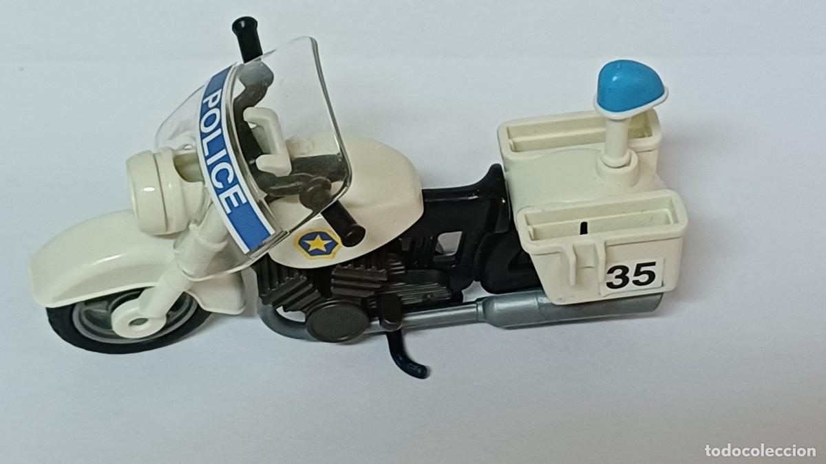 Playmobil: MOTO POLICIA PLAYMOBIL A&Ntilde;OS 80