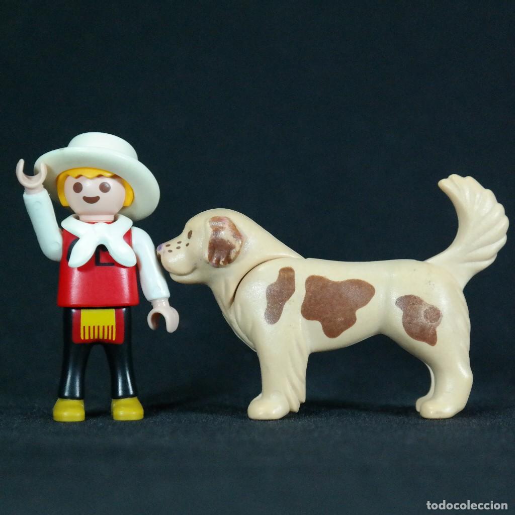Playmobil: Playmobil ni&ntilde;o vaquero con perro ☼