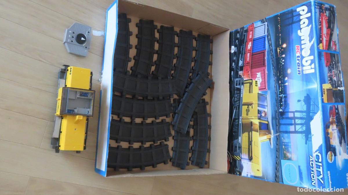 Playmobil: Playmobil tren r/c ref 5258, carga, ciudad