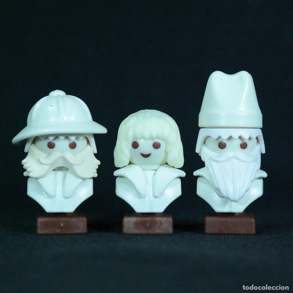 Playmobil: Playmobil tres bustos ☼