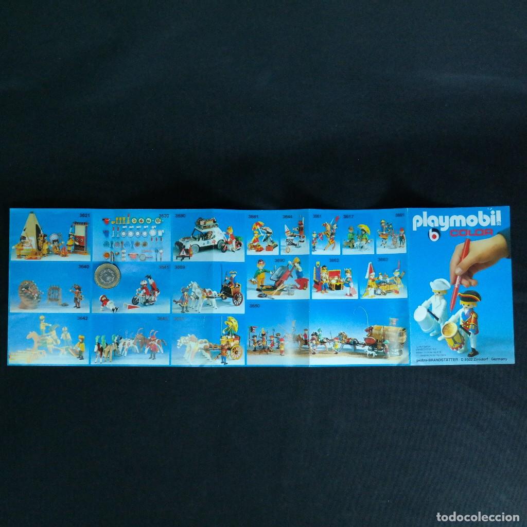 Playmobil: Playmobil cotalogo COLOR a&ntilde;os 80&acute;s RAREZA ☼