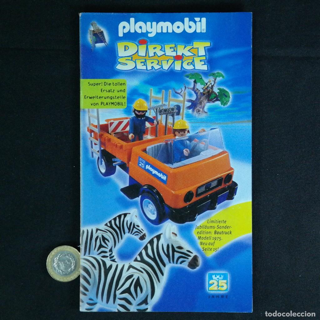 Playmobil: Playmobil folleto DIREKT SERVICE a&ntilde;o 1999 ☼