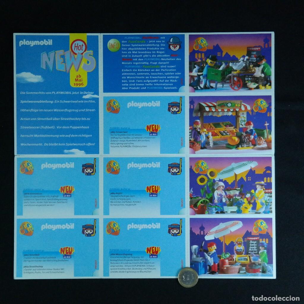 Playmobil: Playmobil tarjetas a&ntilde;o 1996 ☼