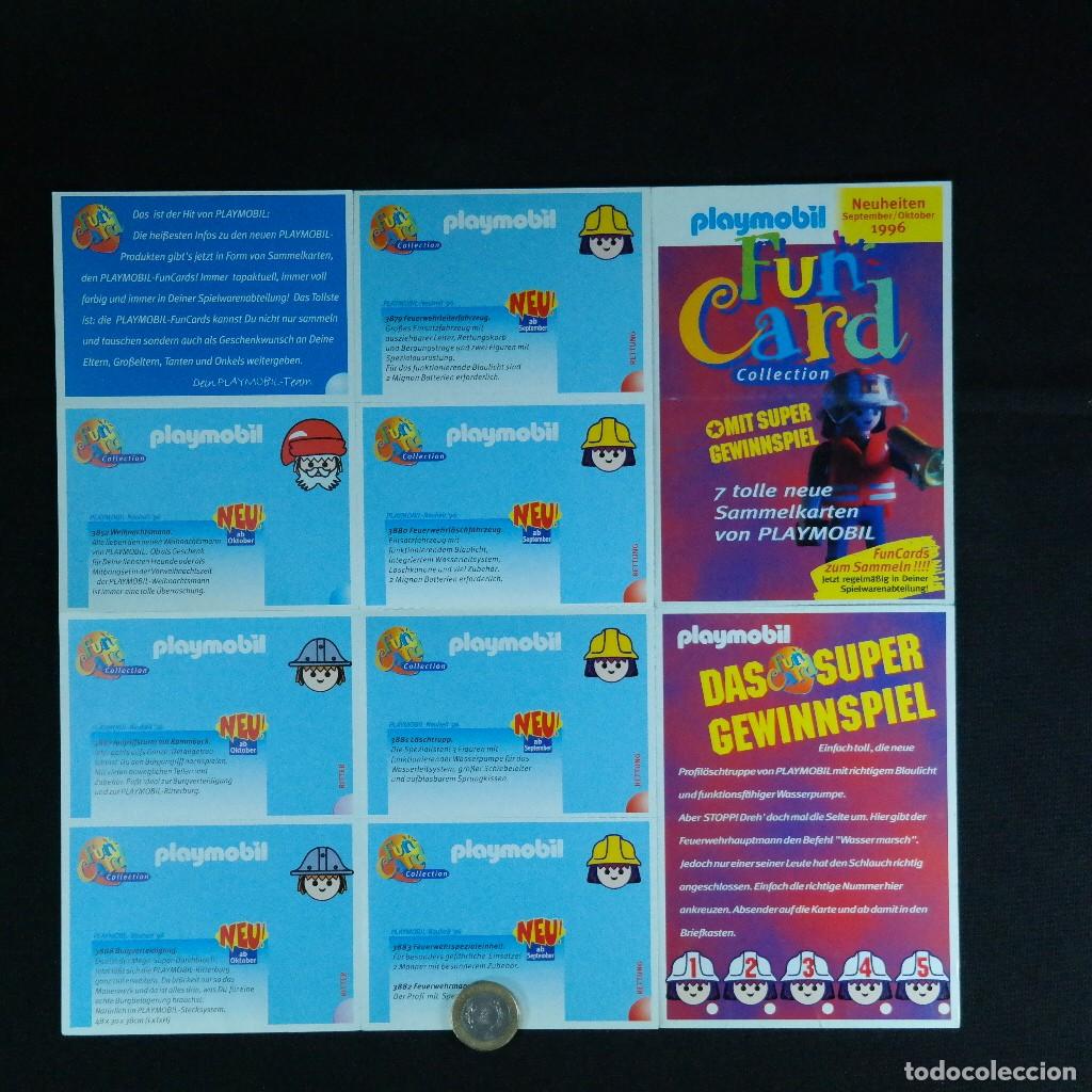 Playmobil: Playmobil tarjetas a&ntilde;o 1996 ☼