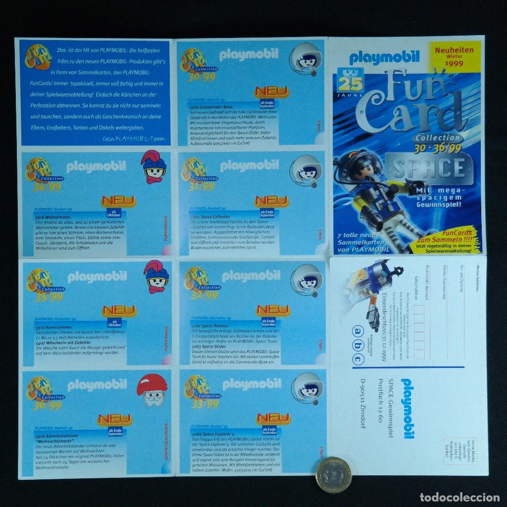 Playmobil: Playmobil tarjetas a&ntilde;o 1999 ☼