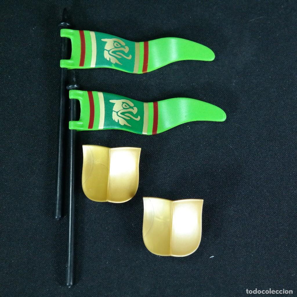 Playmobil: Playmobil banderas y escudos ☼