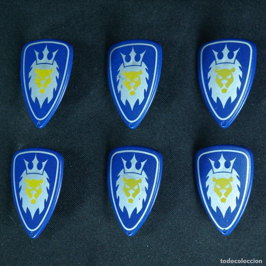 Playmobil: Playmobil 6 escudos usados de leon ☼