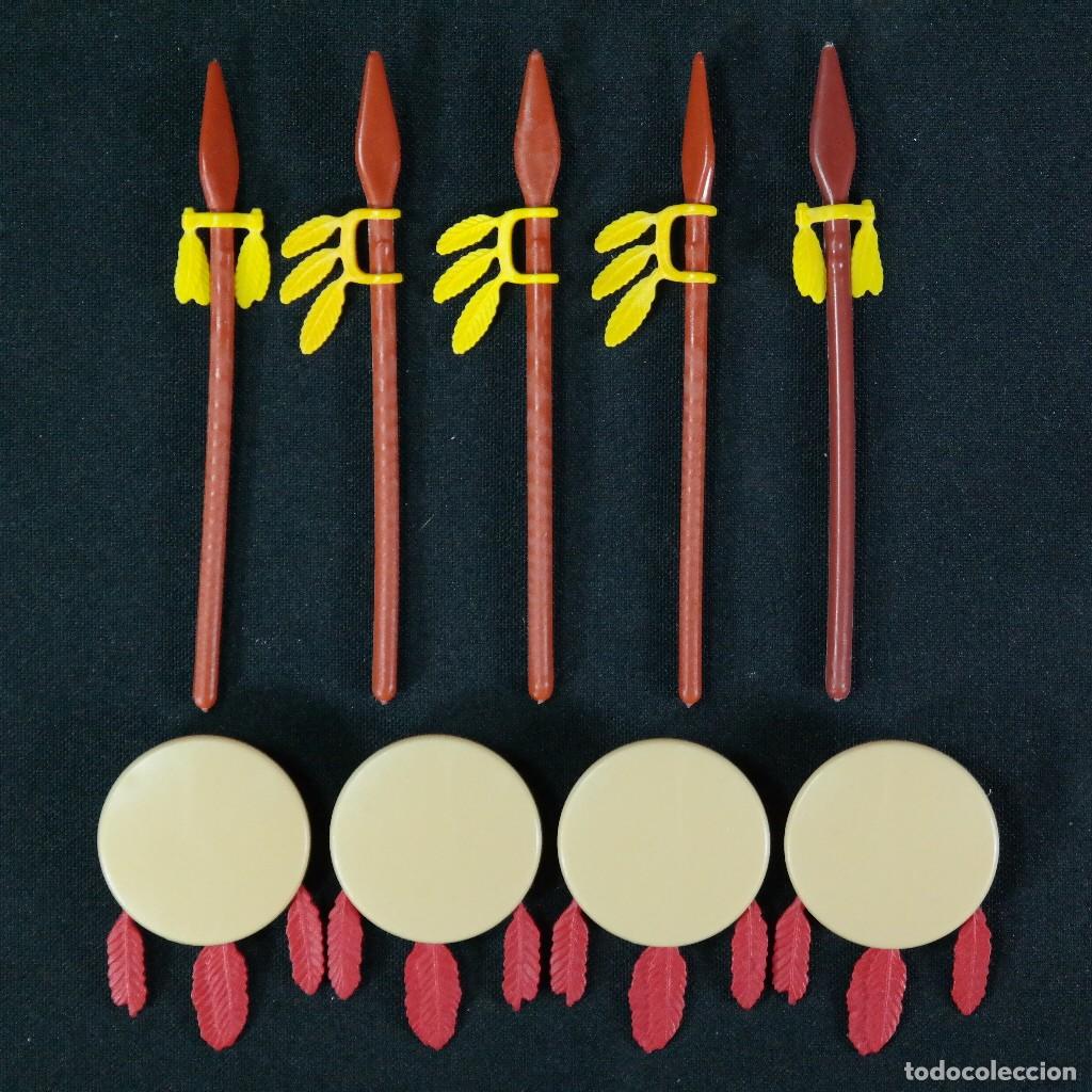 Playmobil: Playmobil lanzas y escudos indios ☼