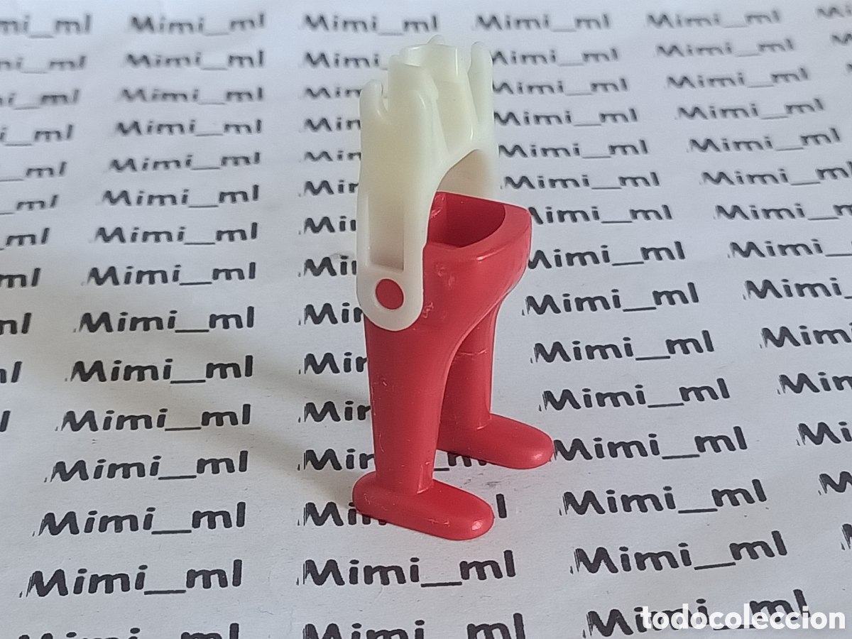 Playmobil: Piernas rojas con esqueleto hombre barriga recambios figuras