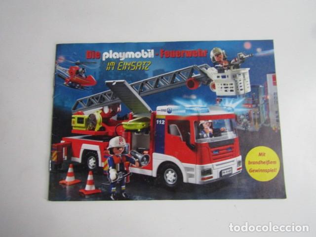 Playmobil: DIFICIL CATALOGO ALEMAN BOMBEROS 2009 PLAYMOBIL