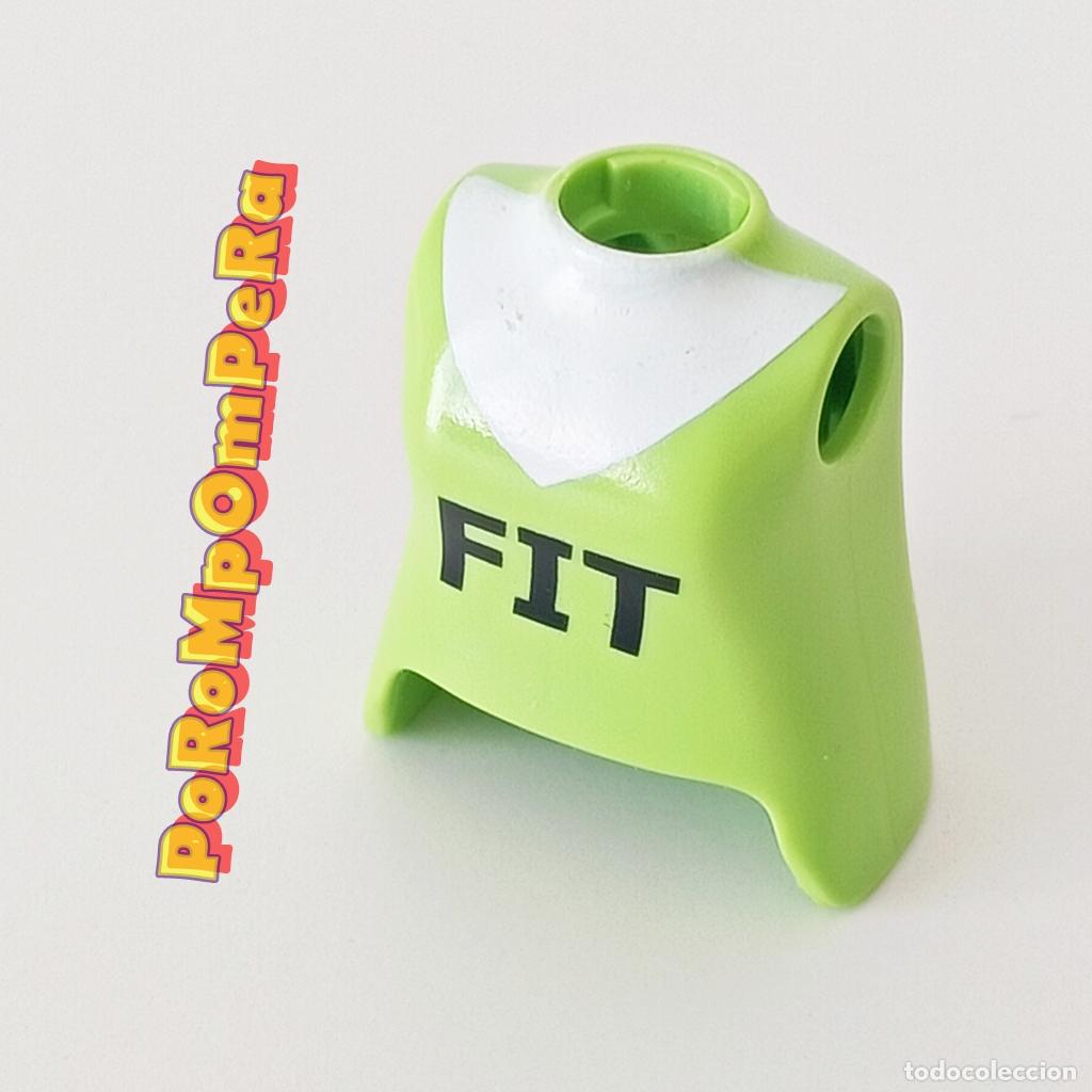 Playmobil: PLAYMOBIL TORSO MUJER VERDE LIMA COMPLETAR/CUSTOM FIT TO9