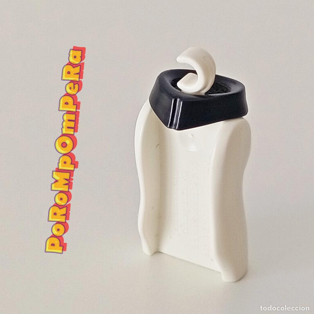 Playmobil: PLAYMOBIL CUELLO CERRADO GRUESO NEGRO CUSTOM/COMPLETAR CABALLERO MEDIEVAL PILOTO MDX