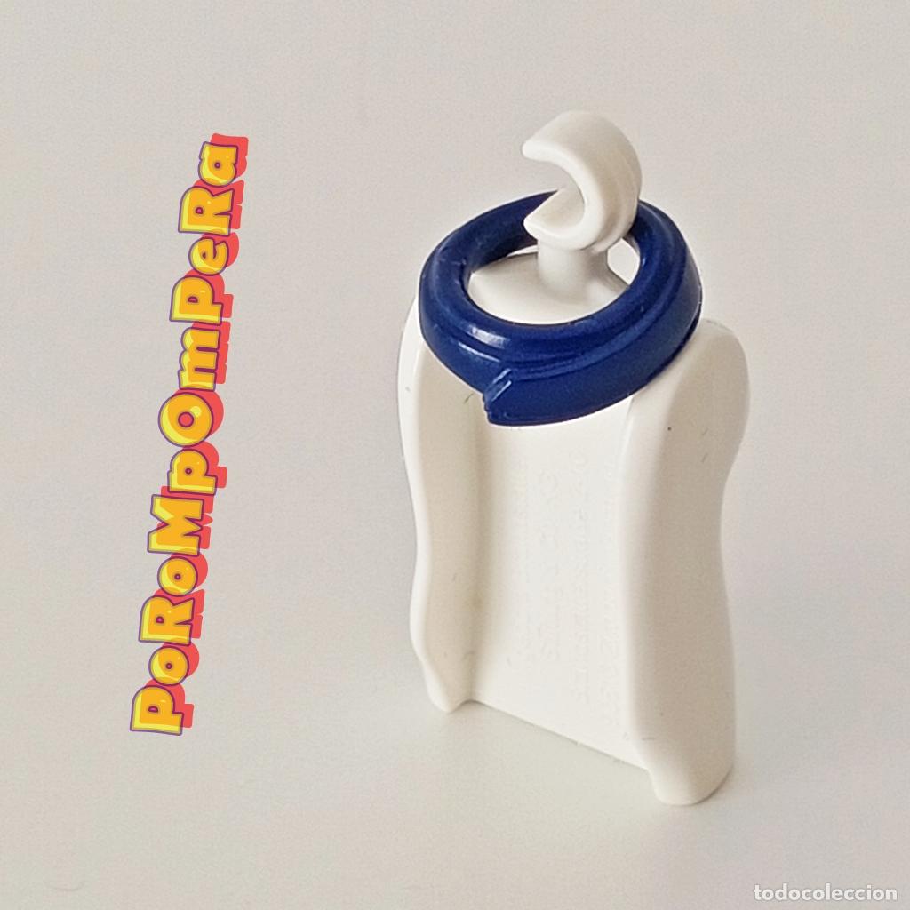 Playmobil: PLAYMOBIL CUELLO CERRADO AZUL OSCURO CUSTOM/COMPLETAR PILOTO MDX