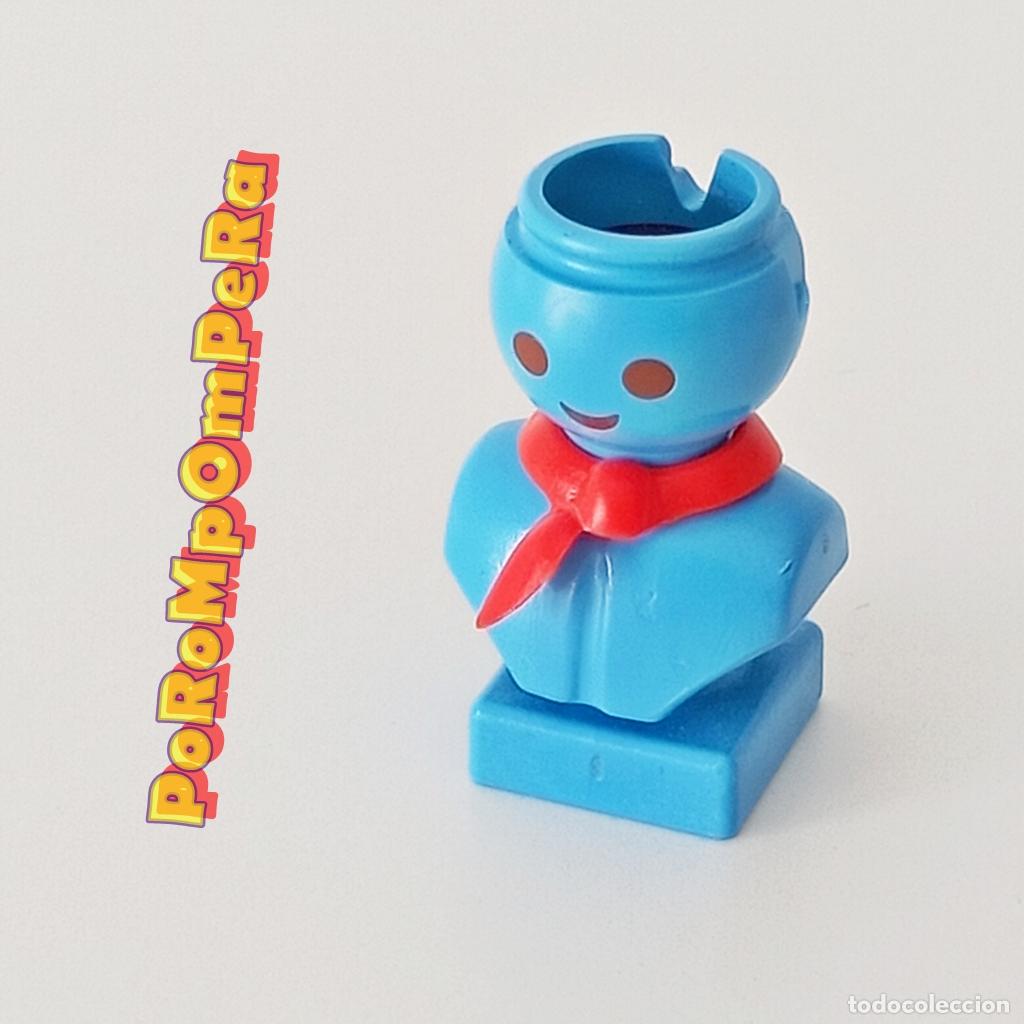 Playmobil: PLAYMOBIL LAZO ROJO PUNTIAGUDO 1&ordf; &Eacute;POCA CUELLO SOLDADO EJ&Eacute;RCITO NORDIST SUDIST OEST A&Ntilde;OS 70 MDX