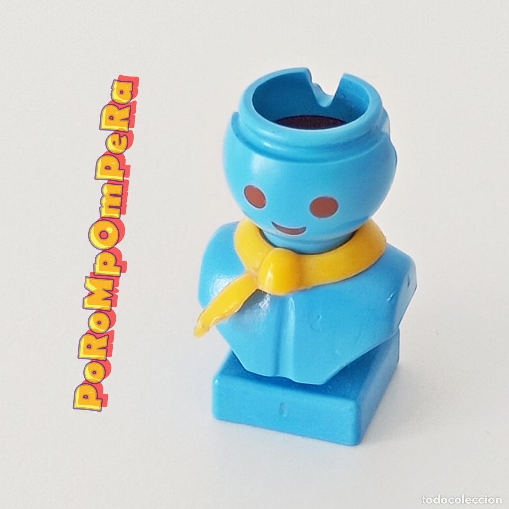 Playmobil: PLAYMOBIL LAZO AMARILLO PUNTIAGUDO 1&ordf; &Eacute;POCA CUELLO SOLDADO EJ&Eacute;RCITO NORDIST SUDIST OEST A&Ntilde;OS 70 MDX